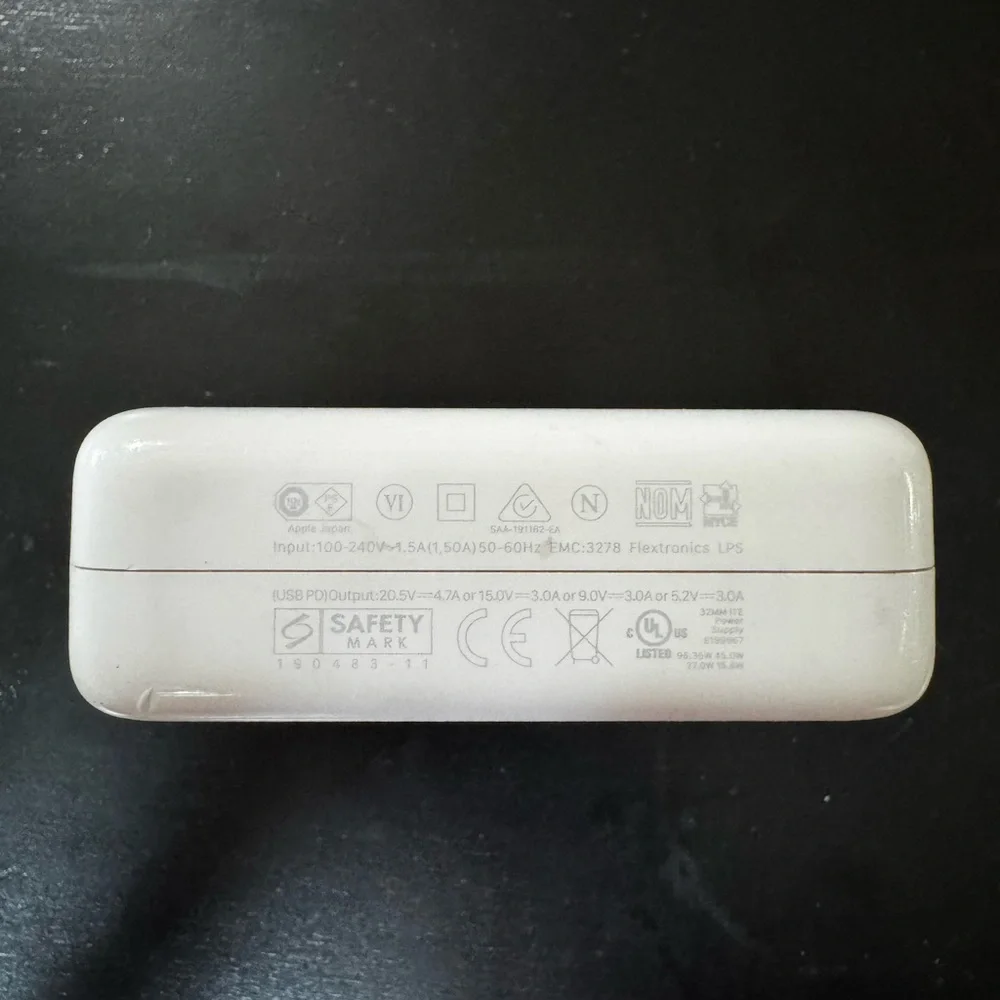 Apple 96W power adapter